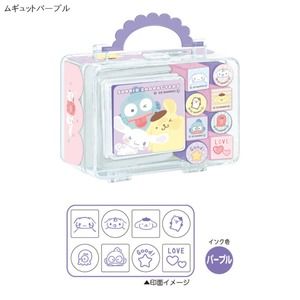 Sanrio characters mini stamps with ink pad